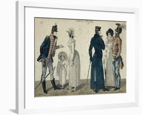 English Costumes-null-Framed Giclee Print