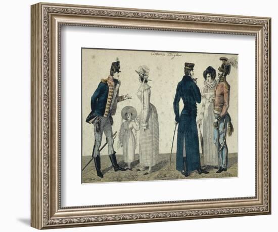 English Costumes-null-Framed Giclee Print