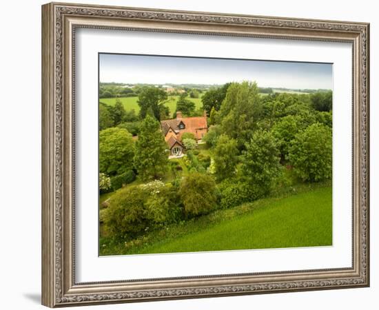 English Cottage in the Countryside-Tim Kahane-Framed Photographic Print