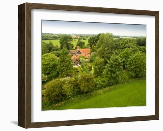 English Cottage in the Countryside-Tim Kahane-Framed Photographic Print