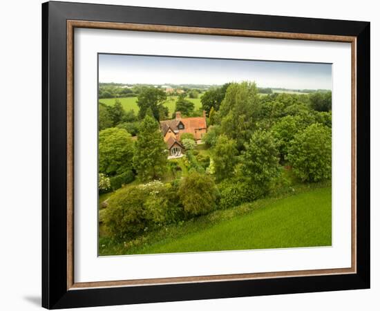 English Cottage in the Countryside-Tim Kahane-Framed Photographic Print