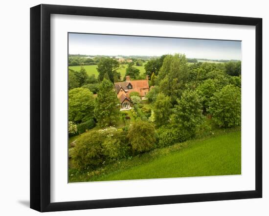 English Cottage in the Countryside-Tim Kahane-Framed Photographic Print