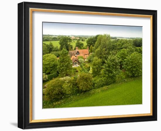 English Cottage in the Countryside-Tim Kahane-Framed Photographic Print