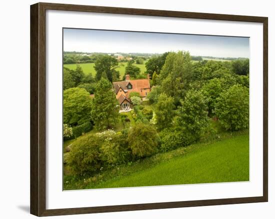 English Cottage in the Countryside-Tim Kahane-Framed Photographic Print