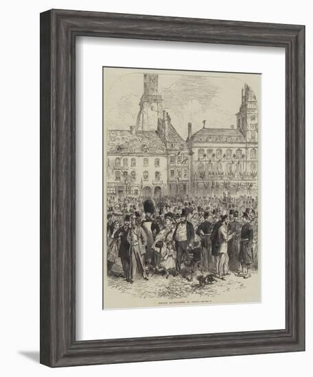 English Excursionists at Calais-null-Framed Giclee Print