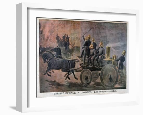 English Firemen Going to an Emergency, 1897-Henri Meyer-Framed Giclee Print