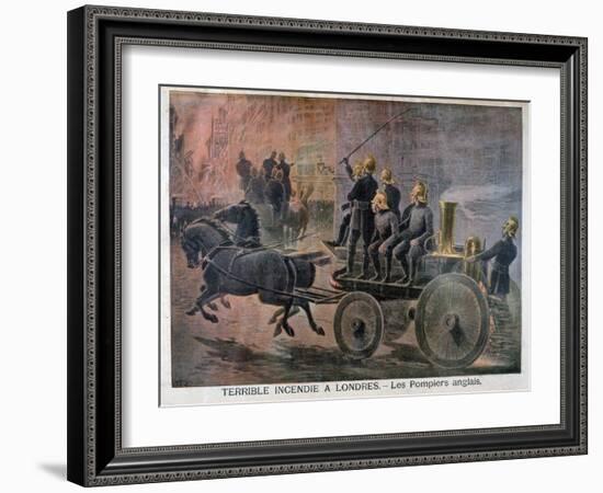 English Firemen Going to an Emergency, 1897-Henri Meyer-Framed Giclee Print