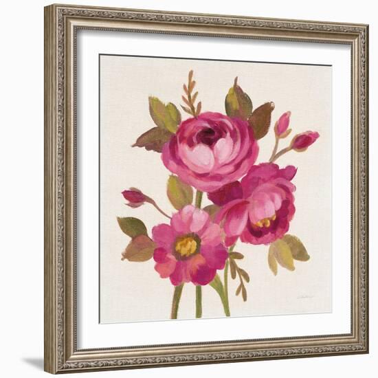 English Garden III Stem-Silvia Vassileva-Framed Art Print