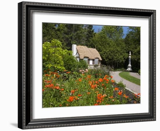 English Garden in Assiniboine Park, Winnipeg, Manitoba, Canada, North America-Richard Cummins-Framed Photographic Print