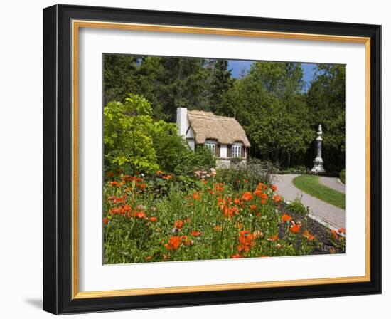 English Garden in Assiniboine Park, Winnipeg, Manitoba, Canada, North America-Richard Cummins-Framed Photographic Print