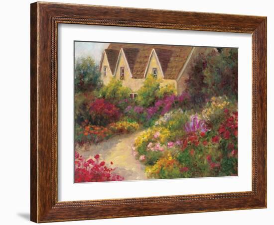 English Garden-Carol Bailey-Framed Art Print