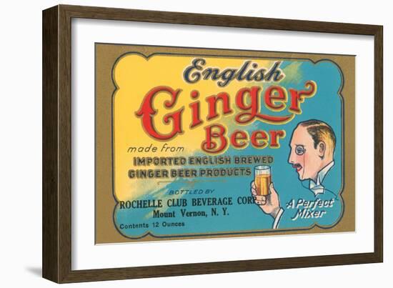 English Ginger Beer-null-Framed Art Print