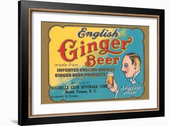 English Ginger Beer-null-Framed Art Print