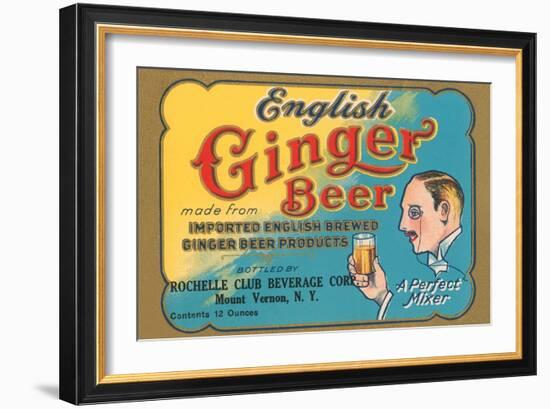 English Ginger Beer-null-Framed Art Print