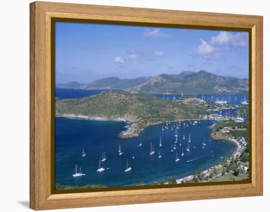 English Harbour, Antigua, Caribbean Islands-null-Framed Premier Image Canvas