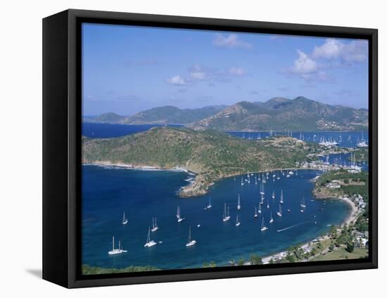 English Harbour, Antigua, Caribbean Islands-null-Framed Premier Image Canvas