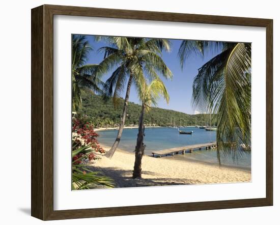 English Harbour, Antigua, Caribbean-John Miller-Framed Photographic Print