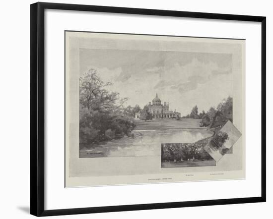 English Homes, Stoke Park-Charles Auguste Loye-Framed Giclee Print