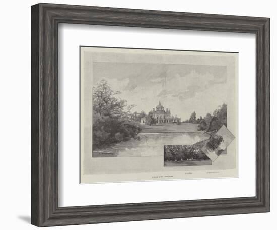 English Homes, Stoke Park-Charles Auguste Loye-Framed Giclee Print