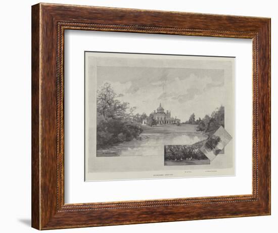 English Homes, Stoke Park-Charles Auguste Loye-Framed Giclee Print