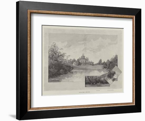 English Homes, Stoke Park-Charles Auguste Loye-Framed Giclee Print