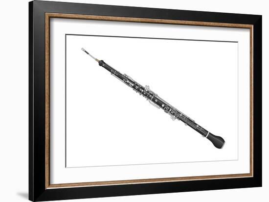 English Horn, Woodwind, Musical Instrument-Encyclopaedia Britannica-Framed Art Print