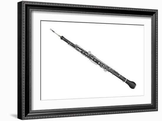 English Horn, Woodwind, Musical Instrument-Encyclopaedia Britannica-Framed Art Print