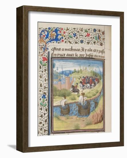 English King Richard I Lionheart Conquered the Island of Cyprus in 1191, 1460s-null-Framed Giclee Print