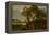 English Landscape, 1841 (Oil on Canvas)-James Holland-Framed Premier Image Canvas