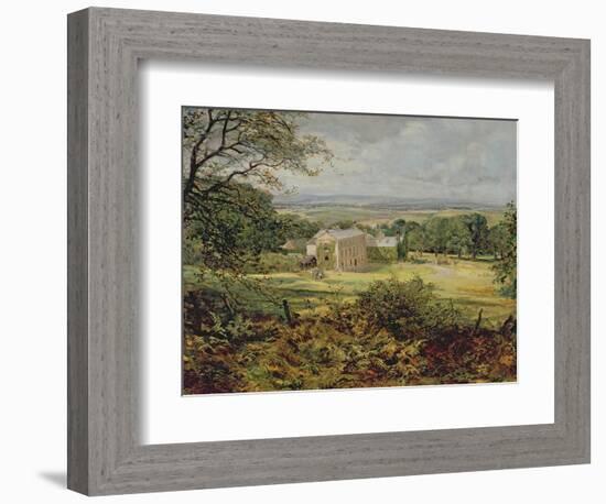 English Landscape with a House-Heywood Hardy-Framed Giclee Print