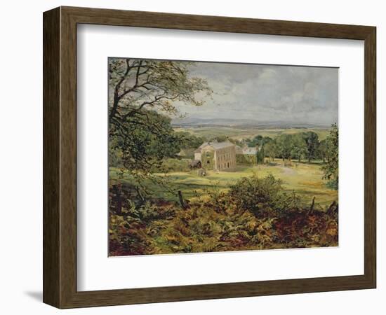 English Landscape with a House-Heywood Hardy-Framed Giclee Print