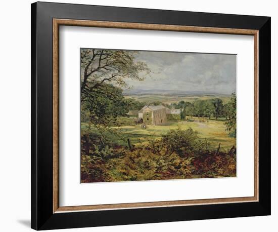 English Landscape with a House-Heywood Hardy-Framed Giclee Print