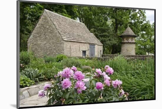 English Limestone Cottage, Cotswold Cottage, Greenfield, Wyandotte, Michigan, USA-Cindy Miller Hopkins-Mounted Photographic Print