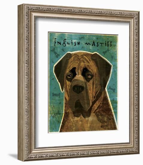 English Mastiff (Brindle)-John Golden-Framed Giclee Print