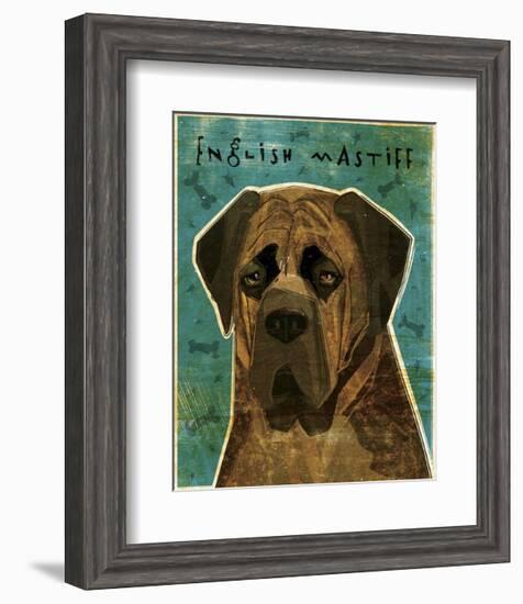 English Mastiff (Brindle)-John Golden-Framed Giclee Print