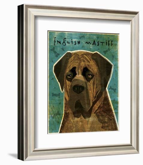 English Mastiff (Brindle)-John Golden-Framed Giclee Print