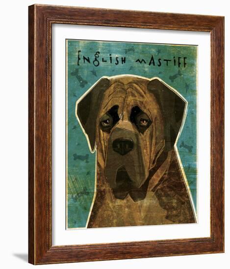 English Mastiff (Brindle)-John Golden-Framed Giclee Print