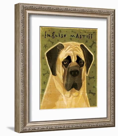 English Mastiff-John Golden-Framed Giclee Print