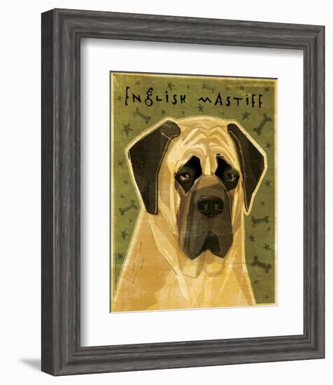 English Mastiff-John Golden-Framed Giclee Print