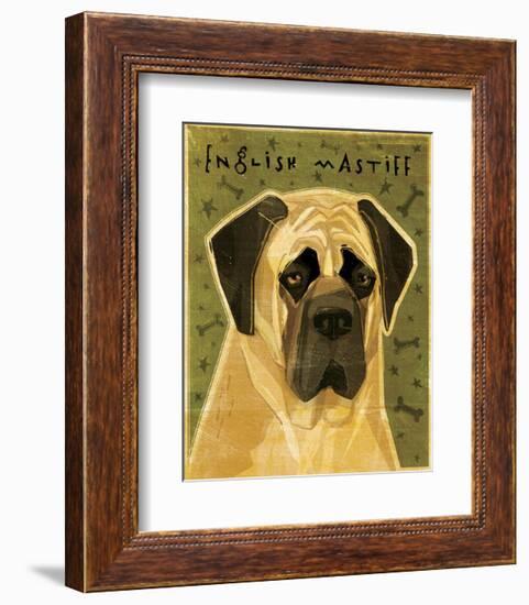 English Mastiff-John Golden-Framed Giclee Print