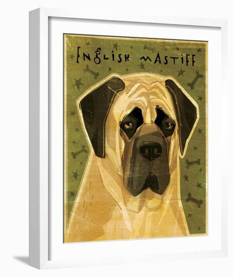 English Mastiff-John Golden-Framed Giclee Print