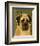 English Mastiff-John W^ Golden-Framed Art Print