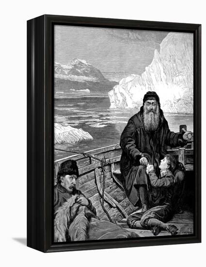 English Navigator Henry Hudson on His Last Voyage-John Collier-Framed Premier Image Canvas