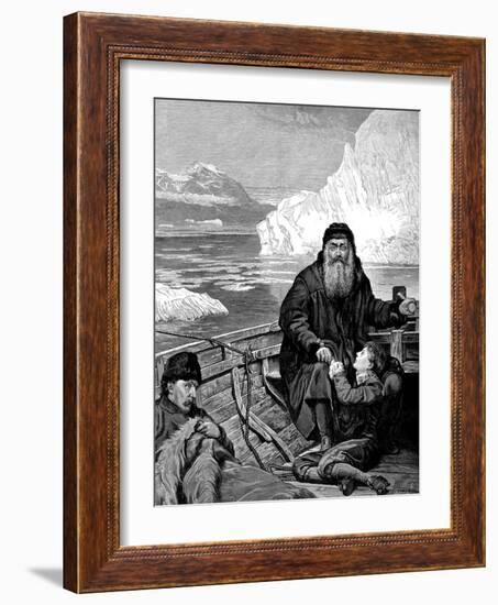 English Navigator Henry Hudson on His Last Voyage-John Collier-Framed Giclee Print