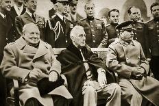 The 'Big Three' at the Yalta Conference-English Photographer-Giclee Print