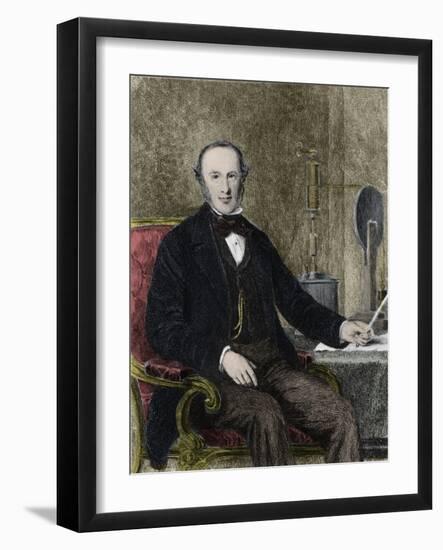 English Physicist James Prescott Joule-Stefano Bianchetti-Framed Giclee Print