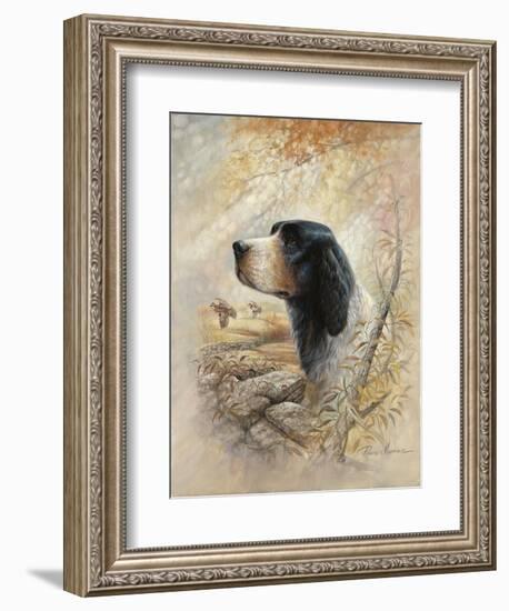 English Pointer-Ruane Manning-Framed Art Print