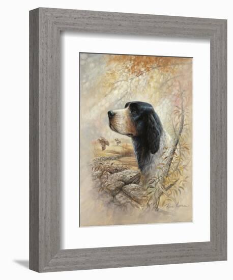 English Pointer-Ruane Manning-Framed Art Print