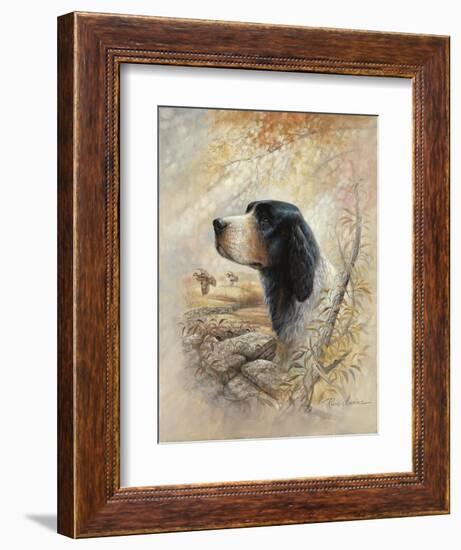 English Pointer-Ruane Manning-Framed Art Print