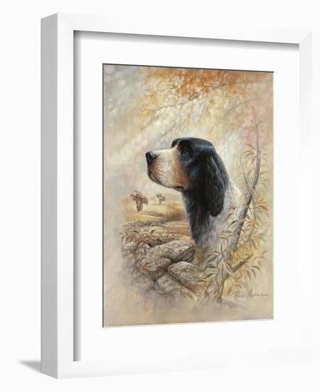 English Pointer-Ruane Manning-Framed Art Print